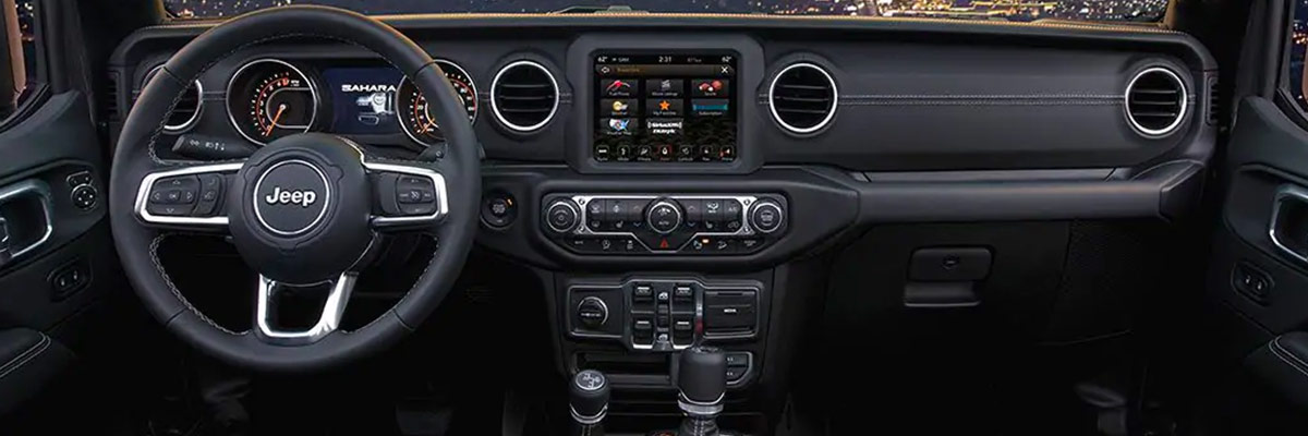 2019 Jeep Wrangler Unlimited Interior & Technology