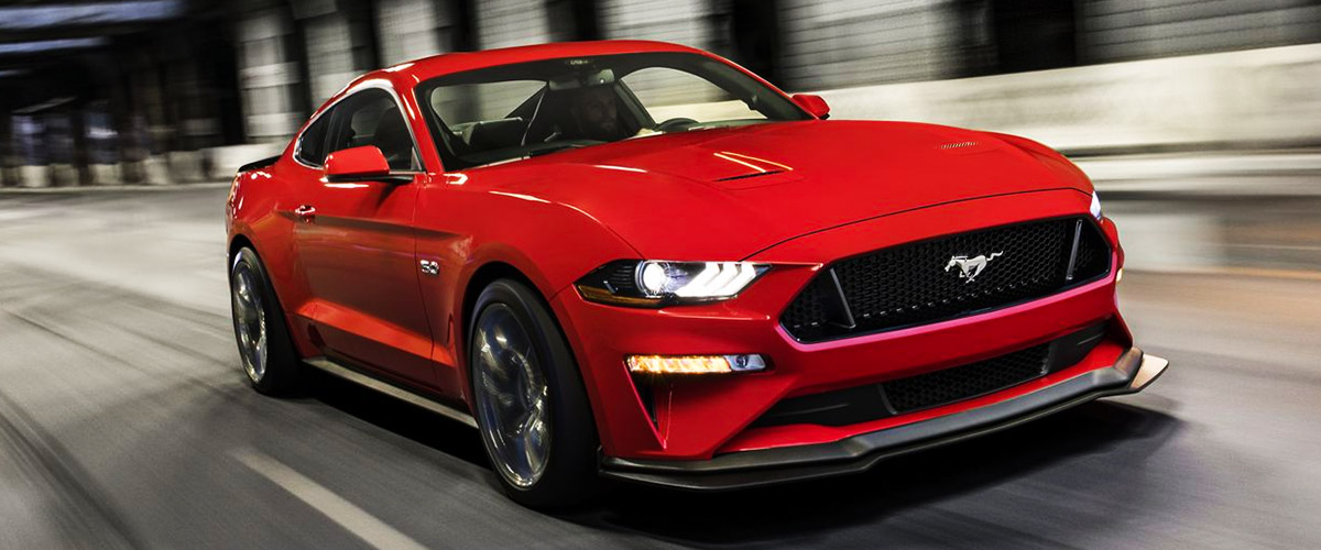 2020 Ford Mustang header