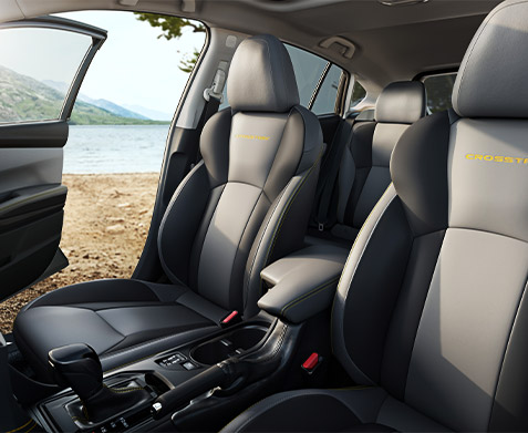 2021 Subaru Crosstrek Sport interior front seat view