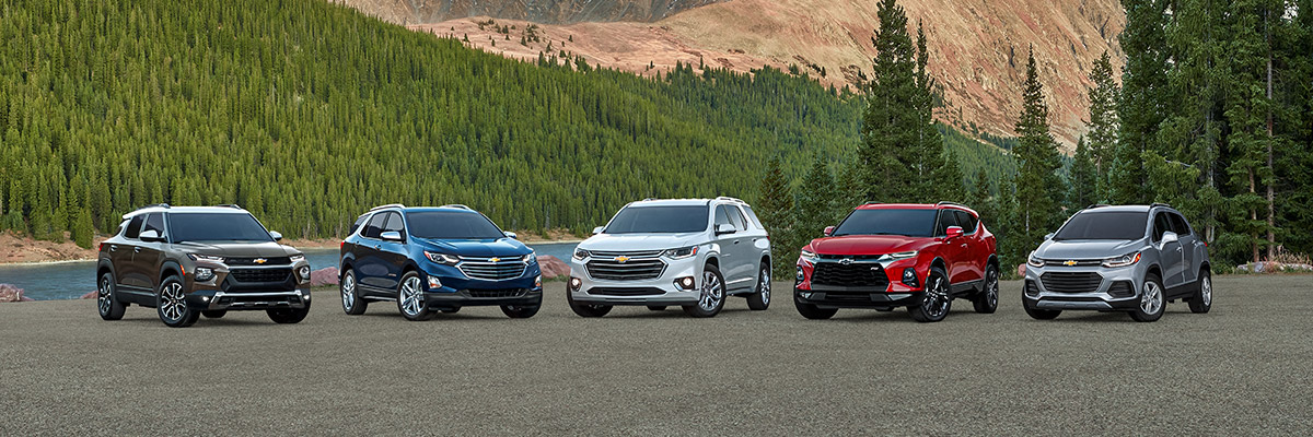 Chevy SUV lineup