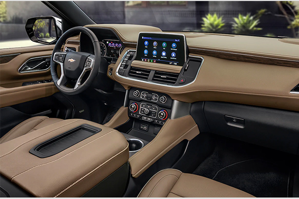 2021 Chevy Suburban interior technology