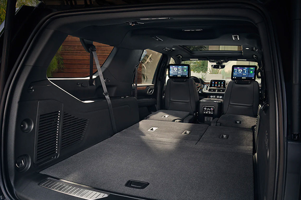 2021 Chevy Suburban interior cargo space