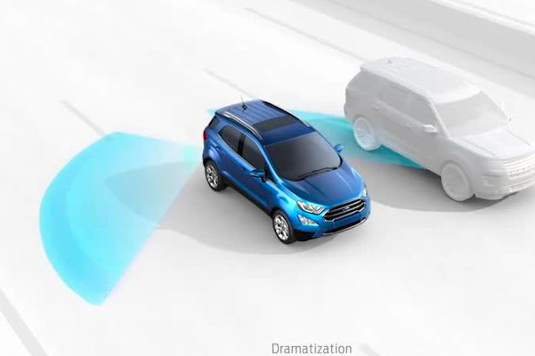 2021 Ford EcoSport BLIS (Blind Spot Information System) with Cross-Traffic Alert