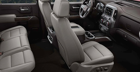 2021 GMC Sierra 2500HD interior seating