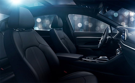 2021 Hyundai Sonata front seats interior side view