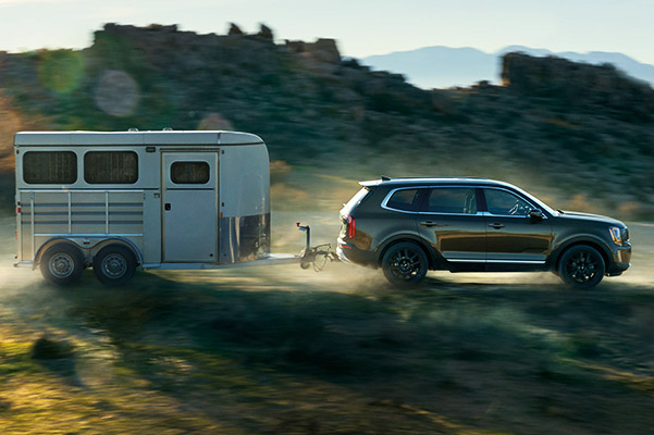 Kia Telluride towing capacity. Pulling a trailer.