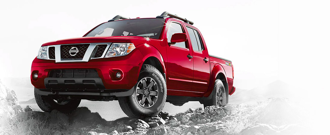 2021 Nissan Frontier off roading