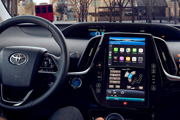 2021 Toyota Prius Prime interior technology