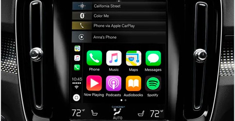 Apple / Android integration in a 2021 Volvo XC40