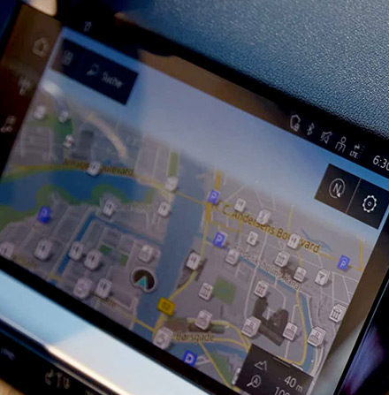 navigation system shown