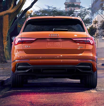 audi q3 2022 orange