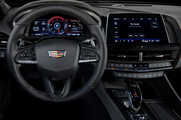 2022 Cadillac CT5 Interior Driver's View