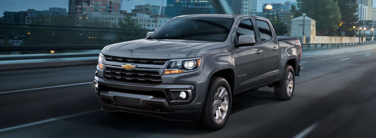 2022 Chevrolet Colorado Small Truck Safety Features While Driving