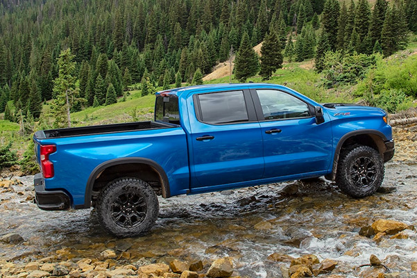 2022 Silverado 1500: ZR2 Passenger Side by Water