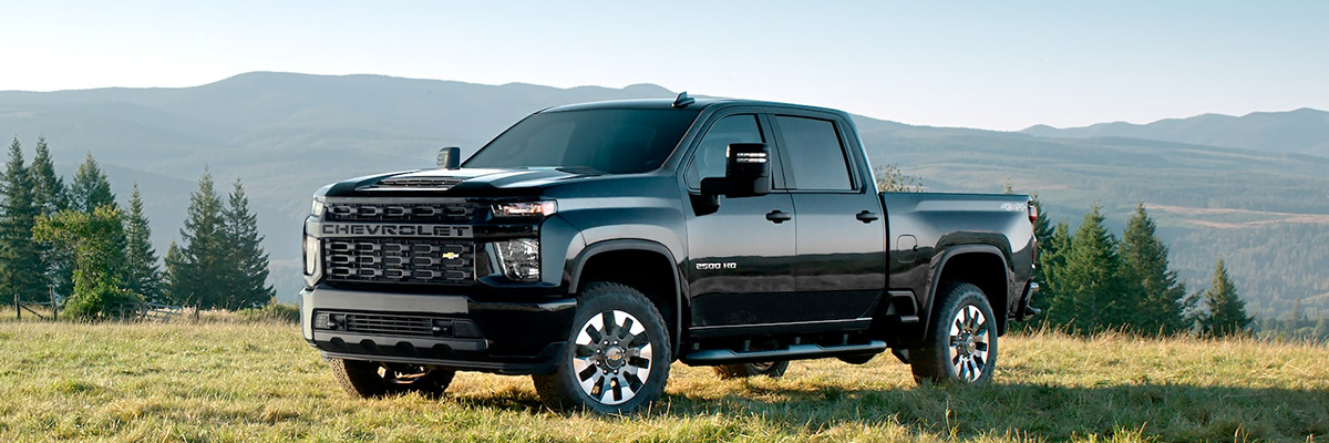 2022 Chevy Silverado HD Truck: side profile