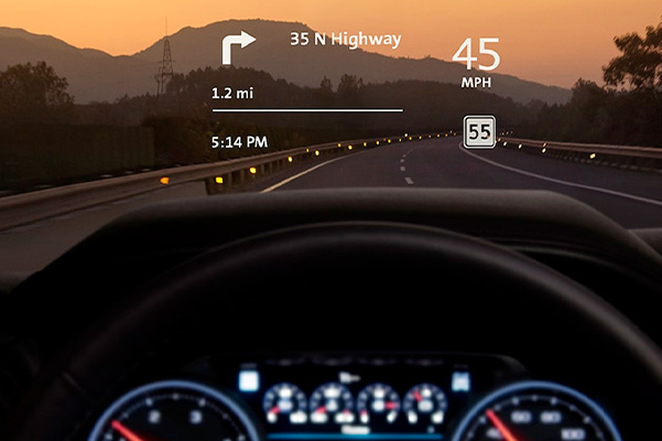 2022 Chevy Silverado HD Truck: head up display