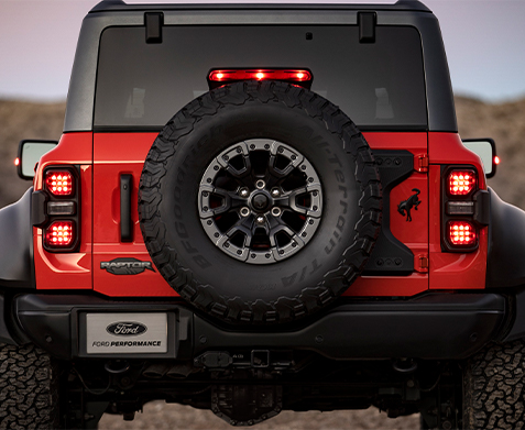 2022 Ford Bronco Raptor™ rear view