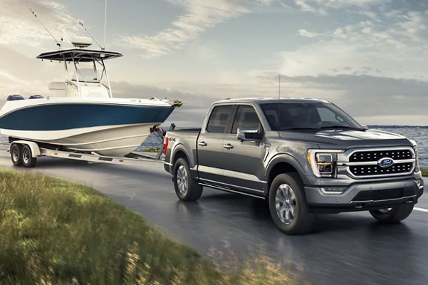 Ford F-150 towing boat