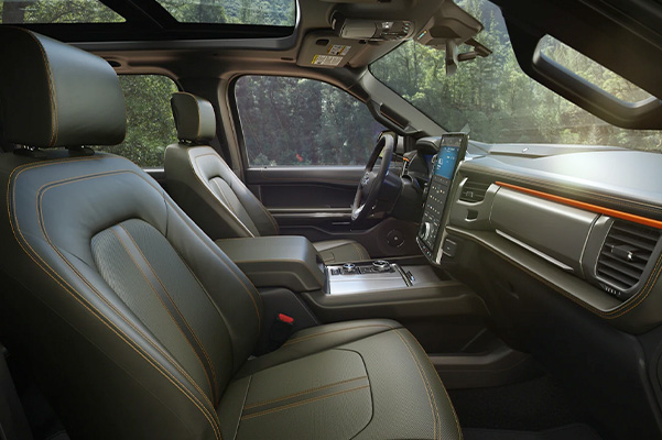 interior view of the all new 2022 Ford Explorer
