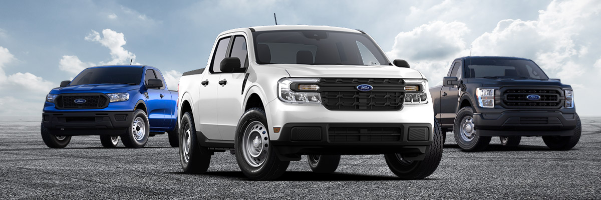 2022 Ford Truck lineup.