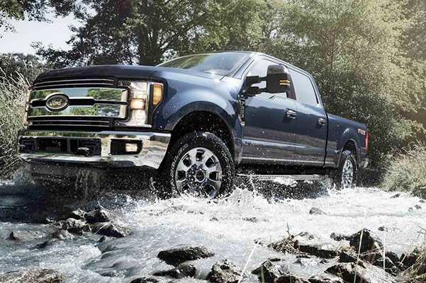 F-150 in water