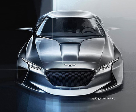 Aerial frontal shot of the New Genesis New York Concept