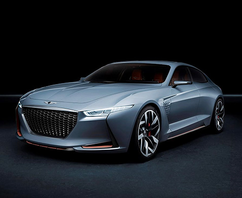 Exterior 3/4 shot of the New Genesis New York Concept