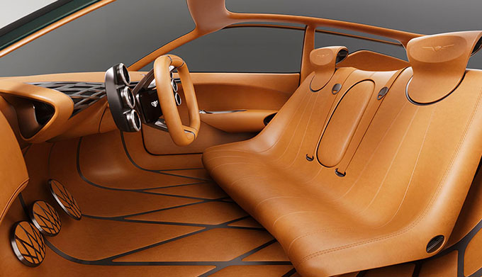 Genesis Mint Concept leather seating