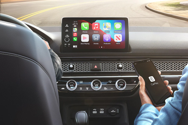 2022 Honda Civic integrated CarPlay