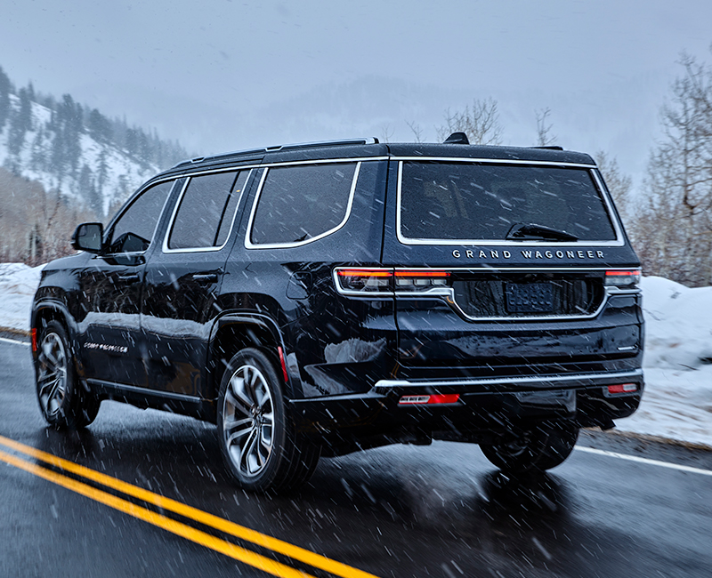 WAGONEER in the snow