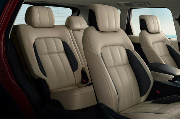 Range Rover Sport Duo-tone Seats with Suedecloth