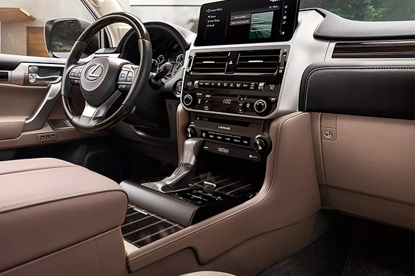 2022 Lexus GX interior dasboard