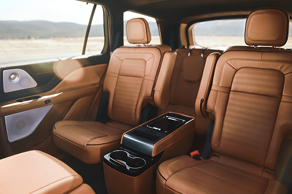 2022 Lincoln Aviator interior rear seating
