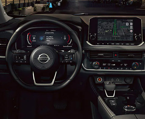 2022 Nissan Rogue interior dash