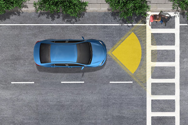 Pre-Collision System With Pedestrian Detection