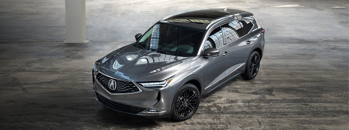 2023 Acura MDX upper front view