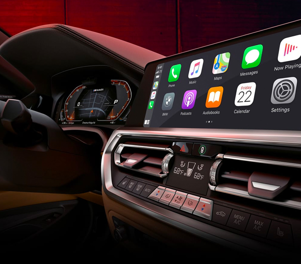 Easily access your music, navigation, and entertainment features through the available Central Information Display with capabilities. 
