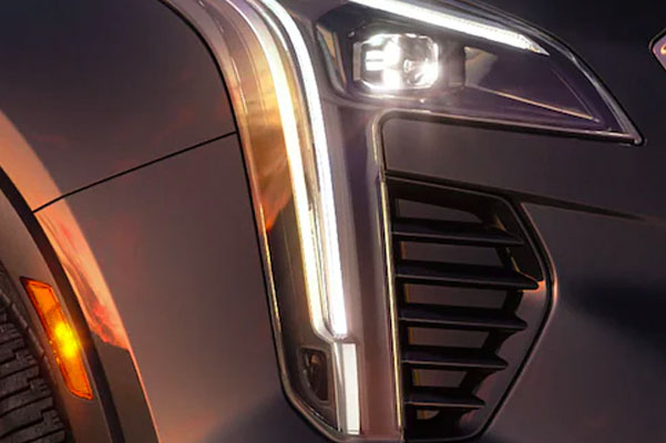 Close up of the 2023 XT4's front lights