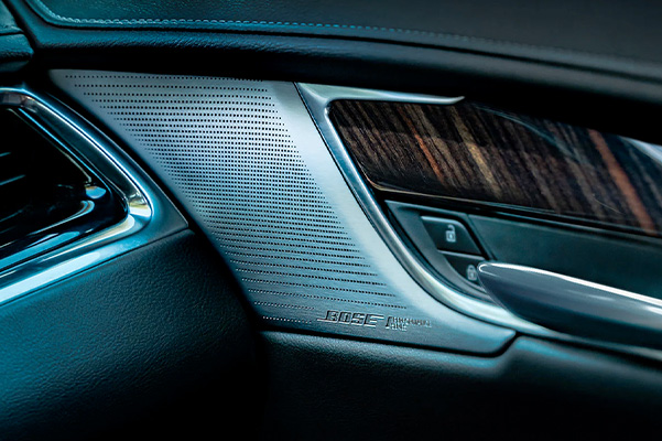 The inside Bose speakers of the 2023 Cadillac XT6