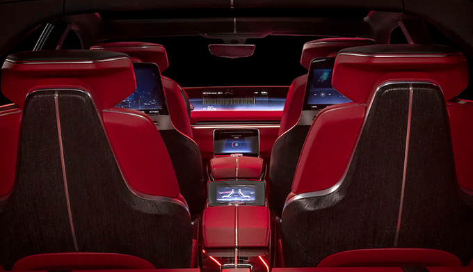 Cadillac CELESTIQ Close-Up of interior