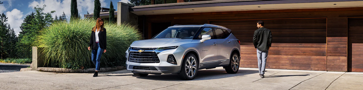 2023 Chevrolet Blazer Mid-Size Sporty SUV Parked in Driveway