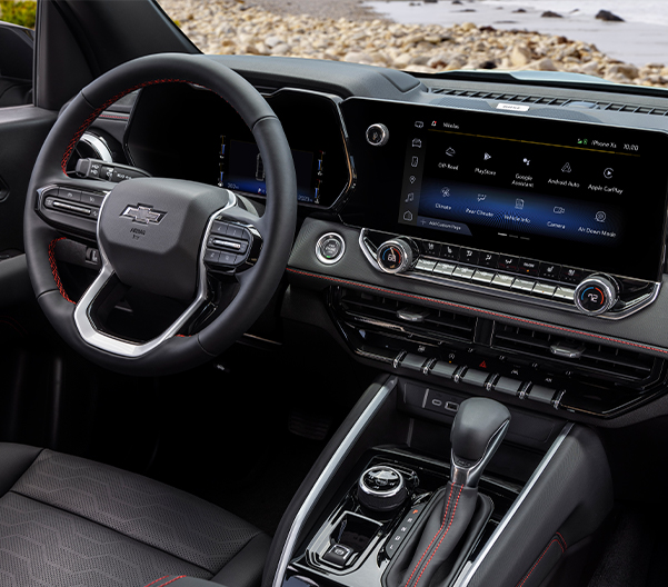 The 11.3inch Diagonal Infotainment System of the Chevy Colorado