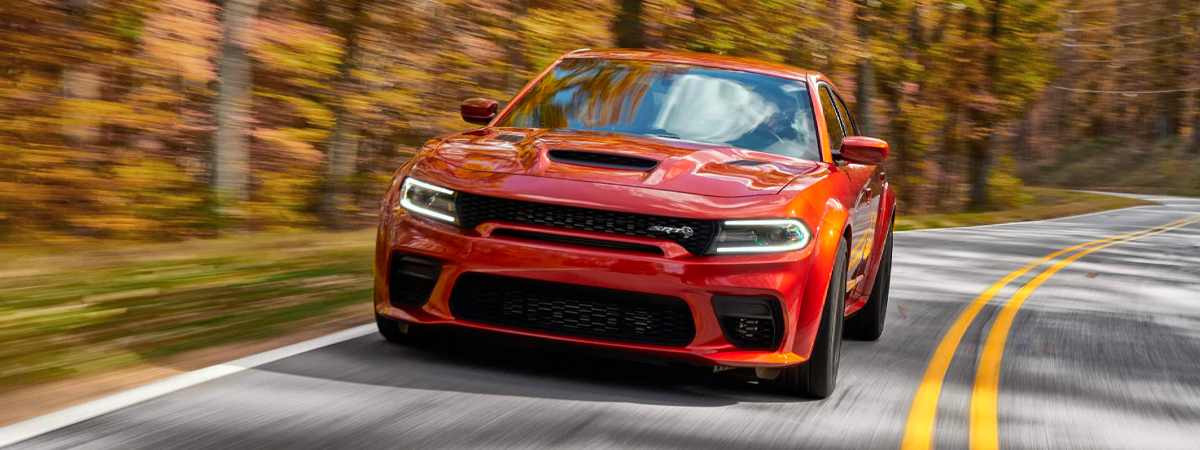 2023 Dodge Charger driving outside