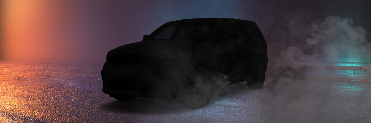 2023 Dodge Hornet with smoke covering it