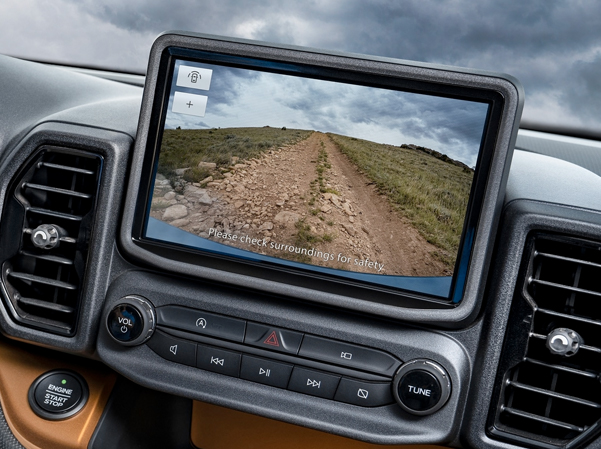 2023 Ford Bronco Sport back up camera with 180 degree views