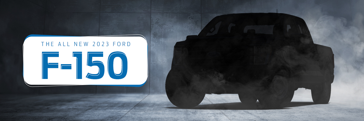 2023 Ford F-150 with smoke covering it
