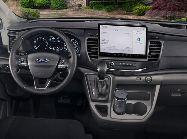 Ford Transit front dashboard