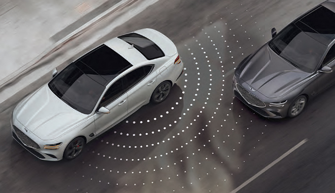 Blind-spot view monitor and blind-spot collision-avoidance assist