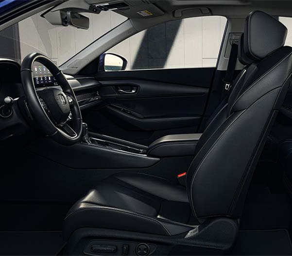 View of the interior of the 2023 Honda Accord