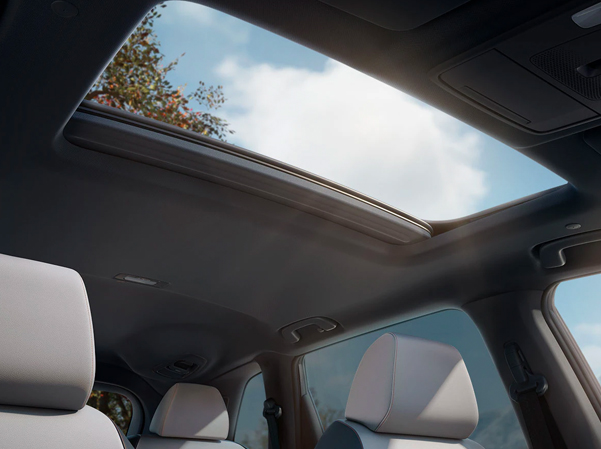 Let in some fresh air and extra light with the one-touch power moonroof, which comes standard on every CR-V.